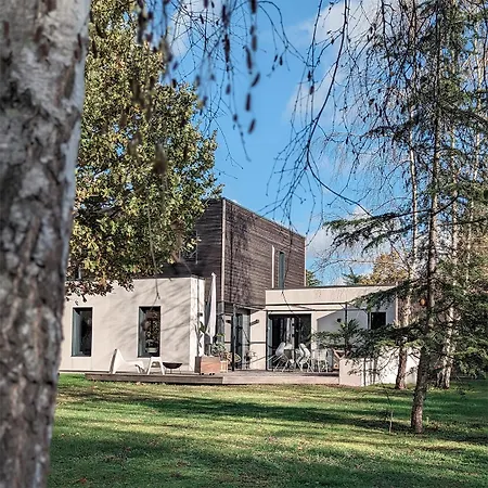 Maison Architecte, Parc Arbore & Bbq, 10 Min Du Circuit 度假居