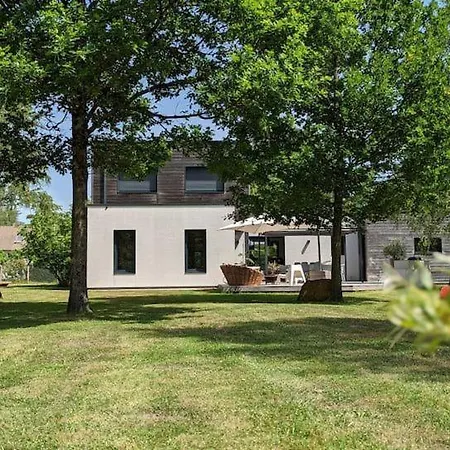 Maison Architecte, Parc Arbore & Bbq, 10 Min Du Circuit Fille